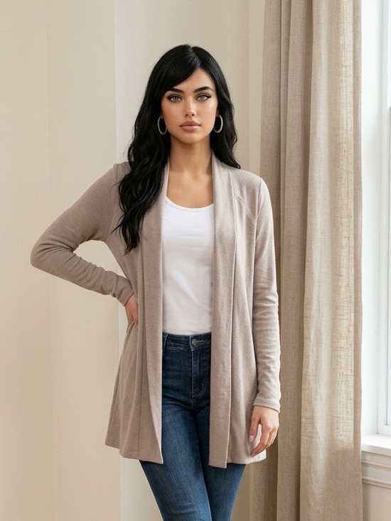 Code x Mode Jackets & Blazers - Code X Mode Open Front Long Sleeve career Cardigan Women's Size XS EUC